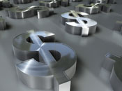 Silver dollar signs